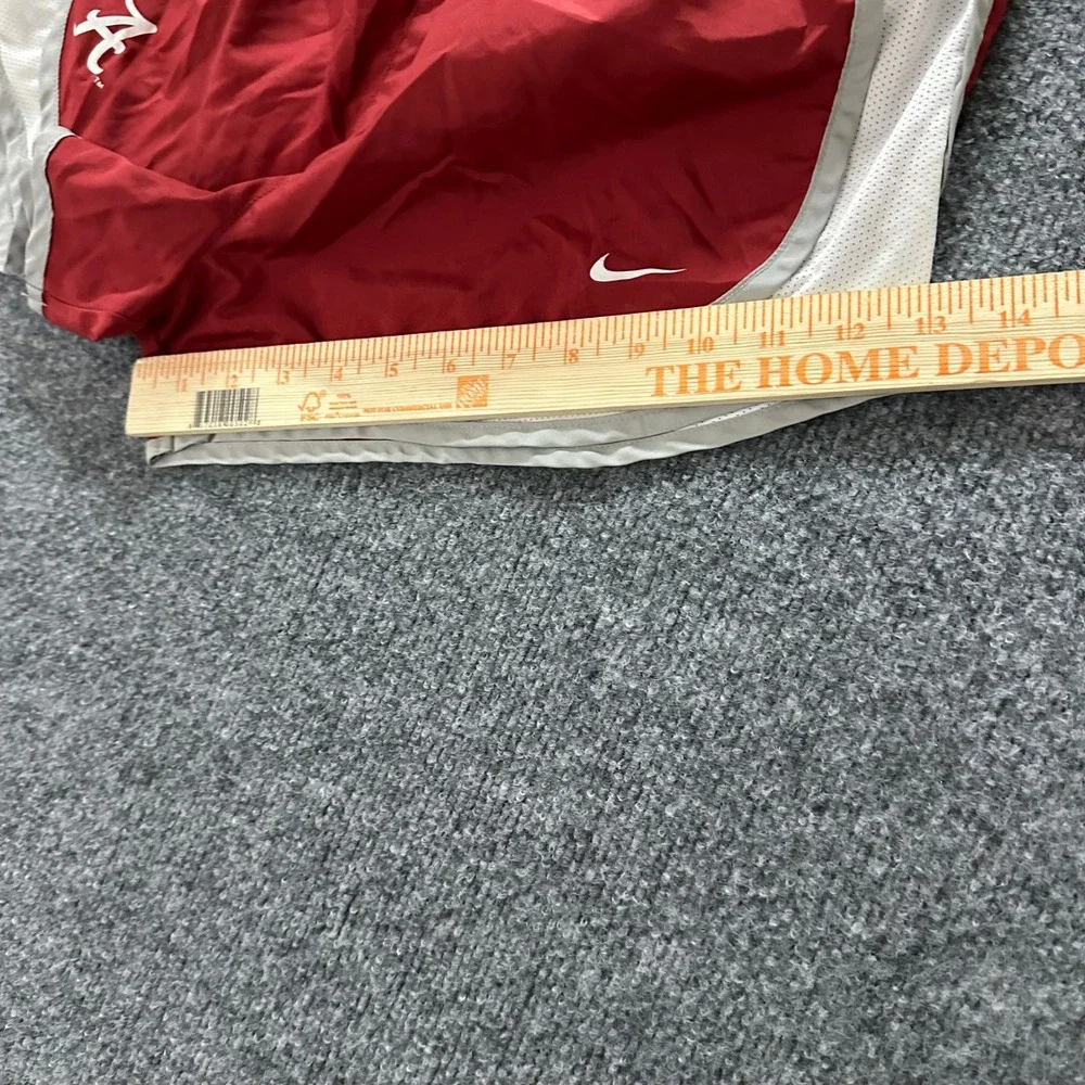 Nike Shorts Womens Size S Red Alabama Crimson Tide Dri-Fit Running Athletic Mesh